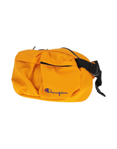 Shop Champion Man Belt Bag Ocher Size - Polyester In Yellow