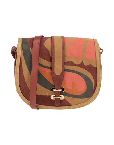 Shop Alberta Ferretti Handbags In Brown