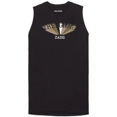Shop Zadig & Voltaire Black Gang Dress