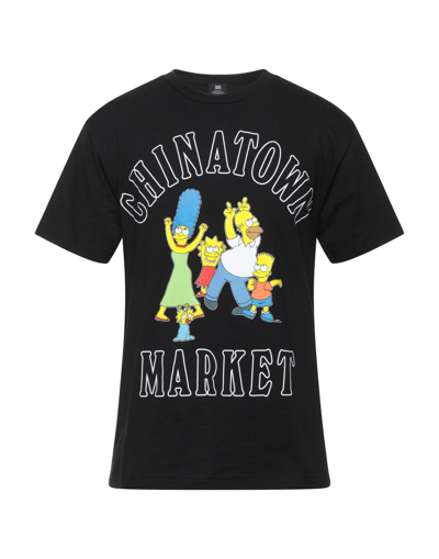 Market X The Simpsons Family Og T-shirt In Black