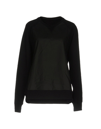 Shop No Ka'oi No Ka 'oi Woman Sweatshirt Black Size 0 Cotton, Polyester, Polyurethane