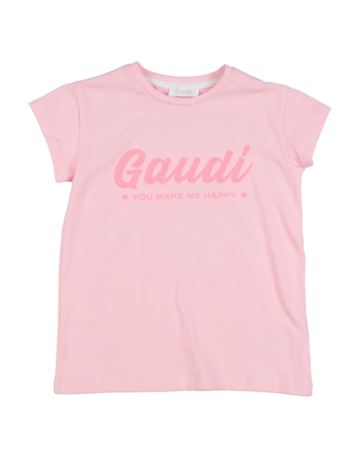 Shop Gaudì Toddler Girl T-shirt Pink Size 7 Cotton, Elastane