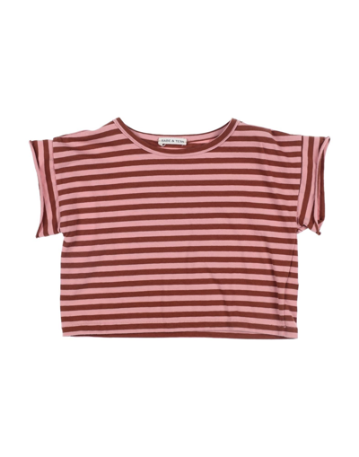 Shop Babe And Tess Babe & Tess Toddler Girl T-shirt Pastel Pink Size 6 Cotton, Elastane