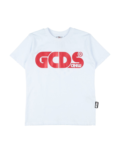 Shop Gcds Mini Toddler Boy T-shirt White Size 6 Cotton