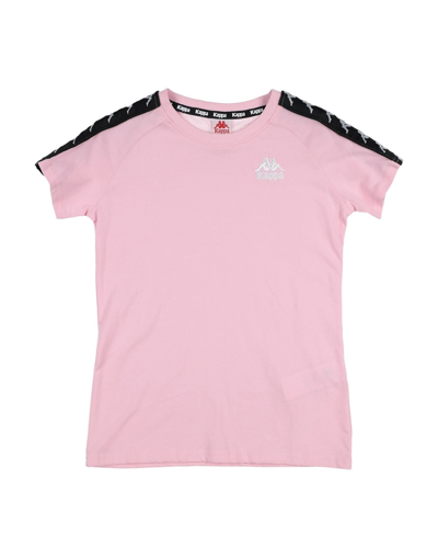 Shop Kappa Toddler Girl T-shirt Pink Size 5 Cotton