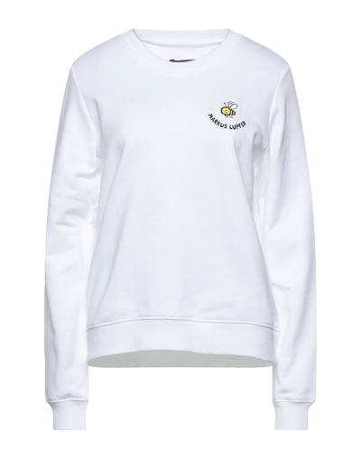 Shop Markus Lupfer Sweatshirts In White
