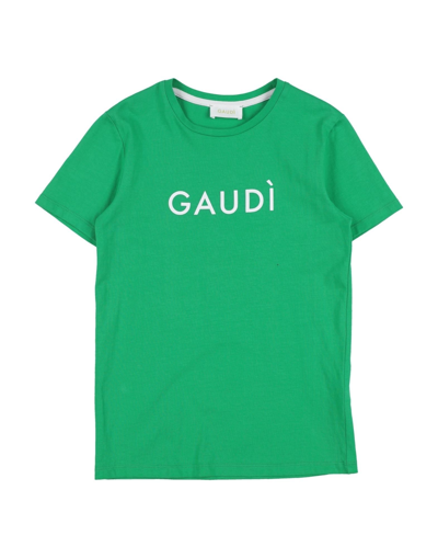 Shop Gaudì T-shirts In Green