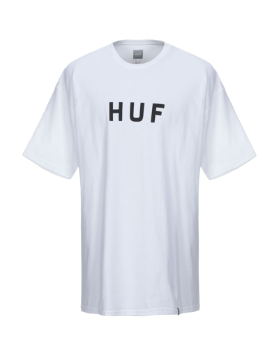Shop Huf Man T-shirt White Size Xl Cotton
