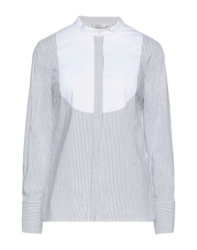 Shop Accuà By Psr Woman Shirt White Size 6 Cotton, Polyimide, Elastane