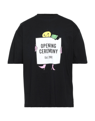 Shop Opening Ceremony Man T-shirt Black Size Xs Cotton
