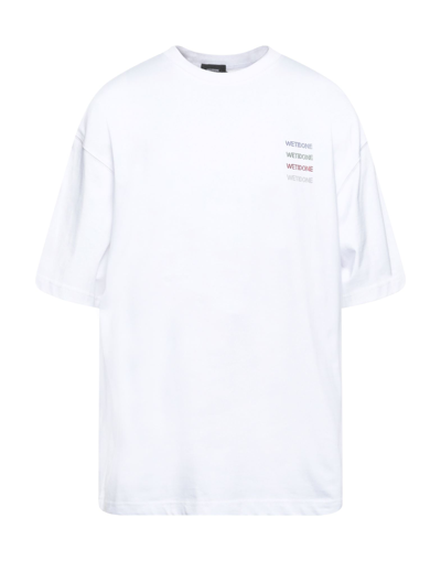 Shop We11 Done T-shirts In White