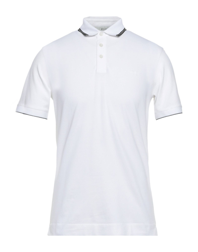Shop Z Zegna Polo Shirts In White