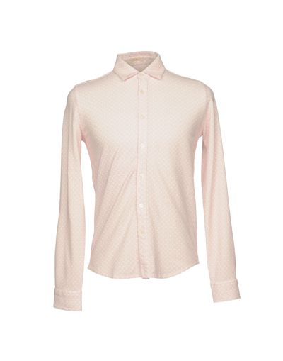 Shop Altea Man Shirt Pink Size M Cotton