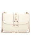 VALENTINO GARAVANI Lock Small Leather Shoulder Bag