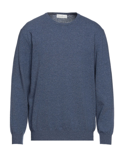 Shop Della Ciana Sweaters In Pastel Blue