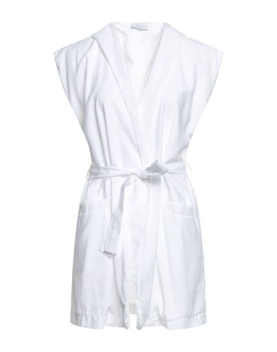 Shop Soho-t Woman Cardigan White Size S Rayon, Polyester