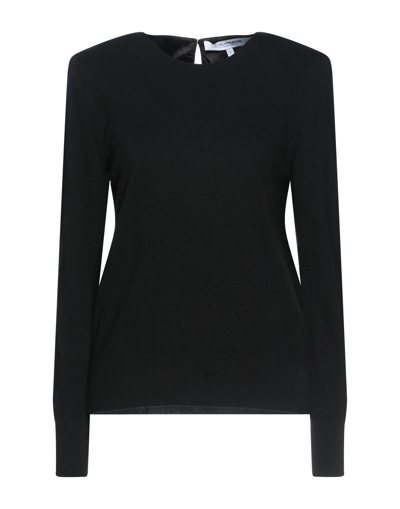 Shop European Culture Woman Sweater Black Size M Wool, Viscose, Polyamide, Cashmere, Acetate