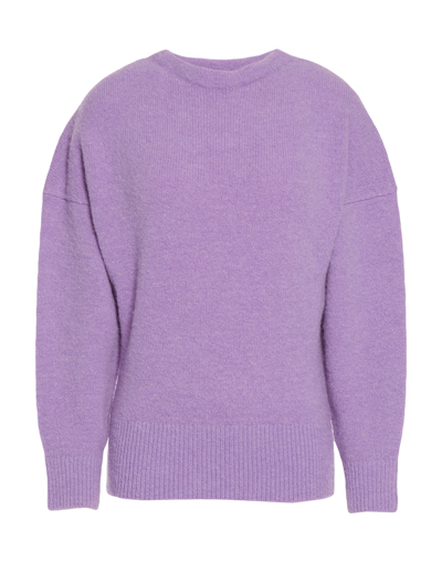 Shop Isabel Marant Étoile Marant Étoile Woman Sweater Light Purple Size 6 Baby Alpaca Wool, Merino Wool, Polyamide, Elastane