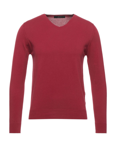 Shop Jeordie's Man Sweater Red Size S Cotton