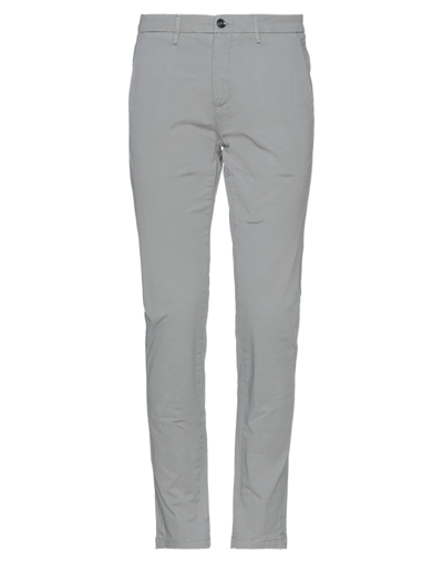 Shop Yan Simmon Man Pants Grey Size 38 Cotton, Elastane