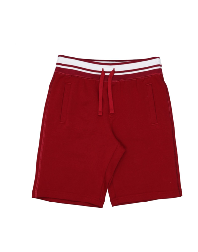 Shop Dolce & Gabbana Toddler Boy Shorts & Bermuda Shorts Brick Red Size 7 Cotton