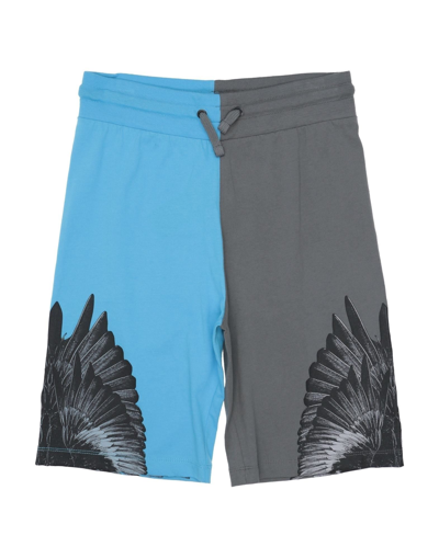 Shop Marcelo Burlon County Of Milan Shorts & Bermuda Shorts In Azure