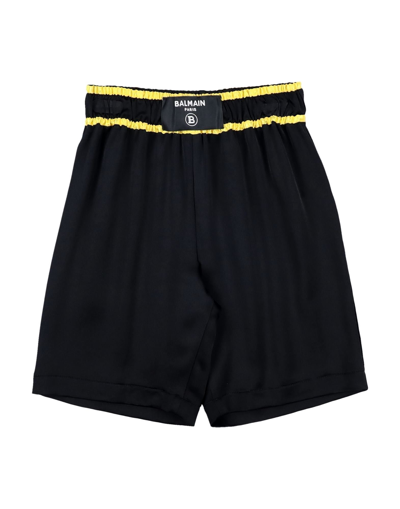 Shop Balmain Shorts & Bermuda Shorts In Black