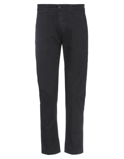 Shop Haikure Man Pants Black Size 34 Cotton, Elastane