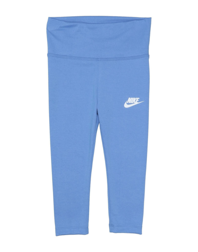 Shop Nike Luminous Legging Toddler Girl Leggings Azure Size 3 Viscose, Polyester, Elastane In Blue