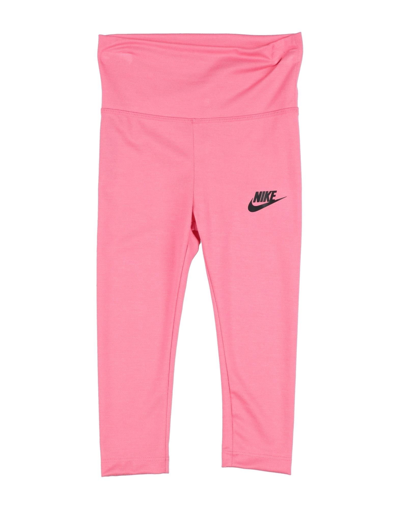 Shop Nike Luminous Legging Toddler Girl Leggings Fuchsia Size 6 Viscose, Polyester, Elastane In Pink
