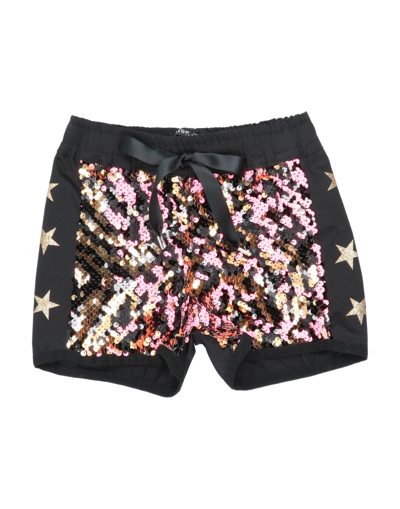Shop Miss Lulù Shorts & Bermuda Shorts In Black