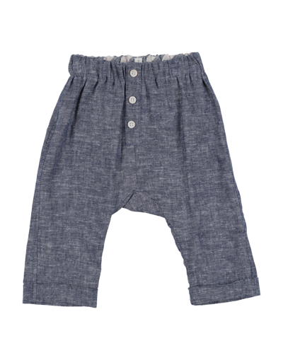 Shop Aletta Newborn Boy Pants Midnight Blue Size 3 Viscose, Linen