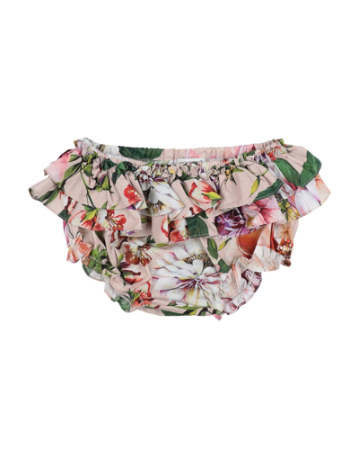 Shop Dolce & Gabbana Newborn Girl Shorts & Bermuda Shorts Light Pink Size 3 Cotton