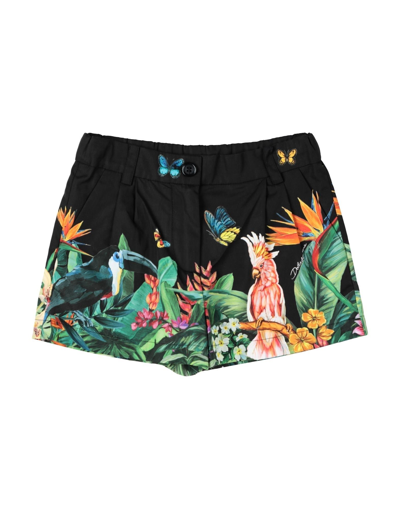 Shop Dolce & Gabbana Toddler Girl Shorts & Bermuda Shorts Black Size 7 Cotton