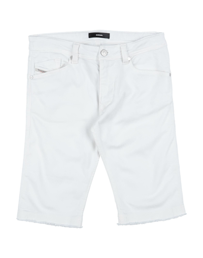 Shop Diesel Shorts & Bermuda Shorts In White