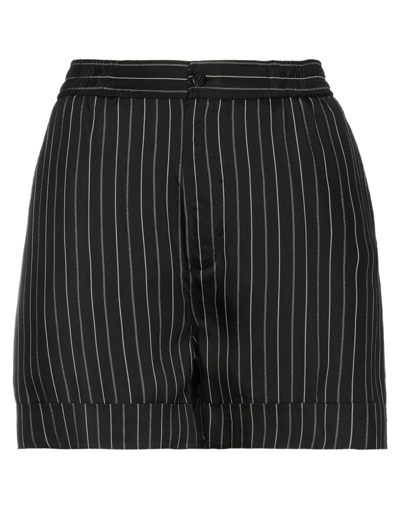 Shop Neil Barrett Woman Shorts & Bermuda Shorts Black Size 6 Viscose, Cupro
