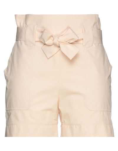 Shop Drome Woman Shorts & Bermuda Shorts Light Pink Size M Cotton
