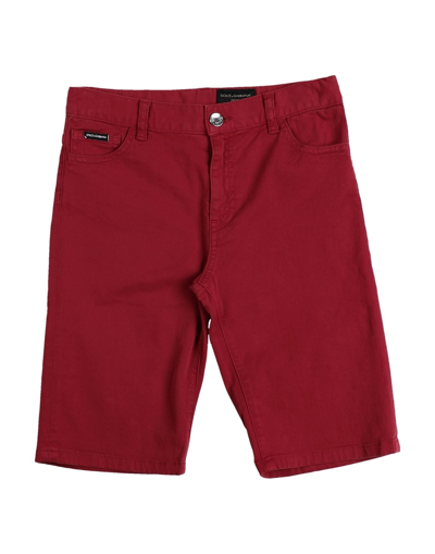 Shop Dolce & Gabbana Shorts & Bermuda Shorts In Red