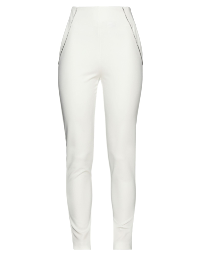 Shop Aniye By Woman Pants White Size 8 Polyester, Elastane