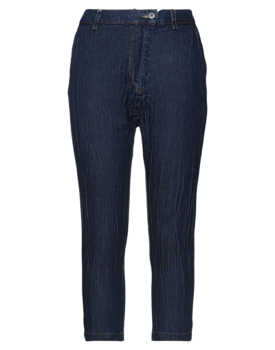 Shop Virna Drò® Virna Drò Woman Jeans Blue Size 8 Cotton, Elastane