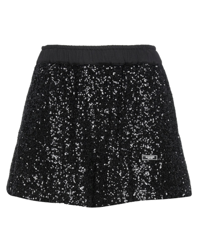 Shop Buscemi Woman Shorts & Bermuda Shorts Black Size L Cotton, Pvc - Polyvinyl Chloride