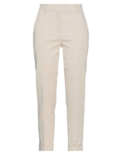 Shop Antonelli Woman Pants Ivory Size 6 Cotton, Elastane In White