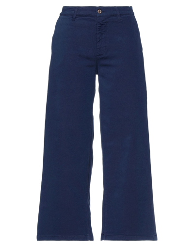 Shop European Culture Avantgar Denim By  Woman Pants Blue Size 29 Cotton, Polyester, Elastane