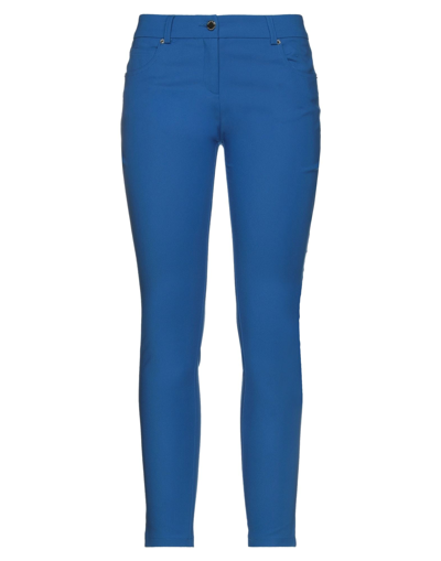 Shop Marciano Woman Pants Bright Blue Size 27 Cotton, Polyamide, Elastane