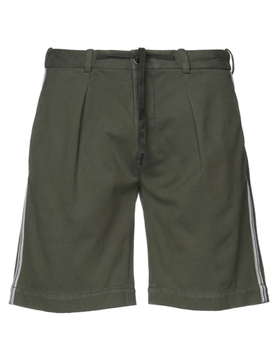 Shop Circolo 1901 Shorts & Bermuda Shorts In Military Green