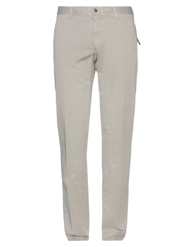 Shop Incotex Man Pants Light Grey Size 29 Cotton, Elastane