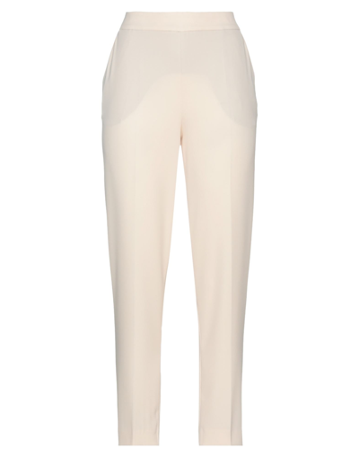 Shop Alviero Martini 1a Classe Woman Pants Ivory Size 4 Polyester, Elastane In White