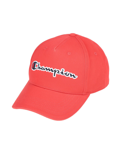 Shop Champion Hat Red Size Onesize Cotton