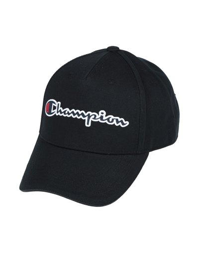 Shop Champion Hat Black Size Onesize Cotton