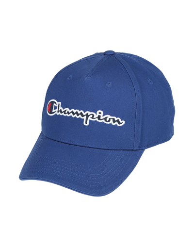 Shop Champion Hat Bright Blue Size Onesize Cotton